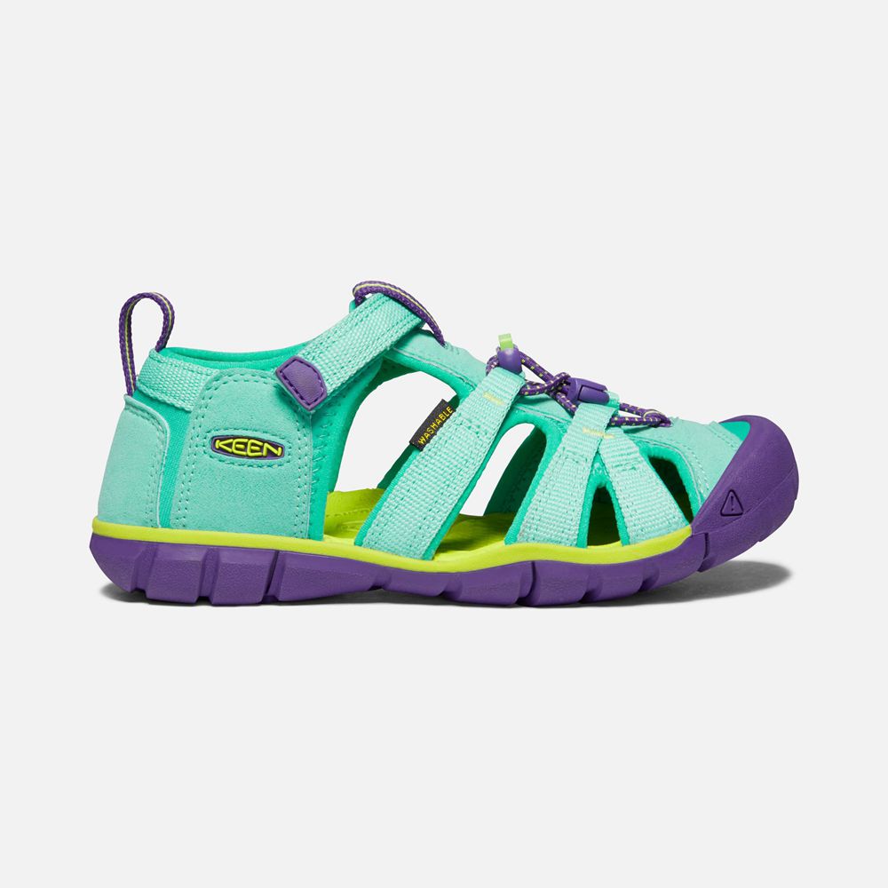 Keen Sandaal Kinderen Turquoise/Paars - Seacamp Ii Cnx - 85906-VLMQ